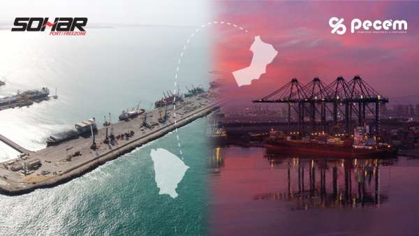 Complexo do Pecém assina Termo de Cooperação com o Porto e Zona Franca de Sohar, em Omã