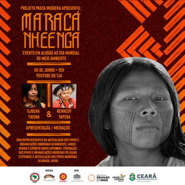 Maracá Nheenga: Projeto Pauta indígena realiza evento online em alusão ao Dia Mundial do Meio Ambiente