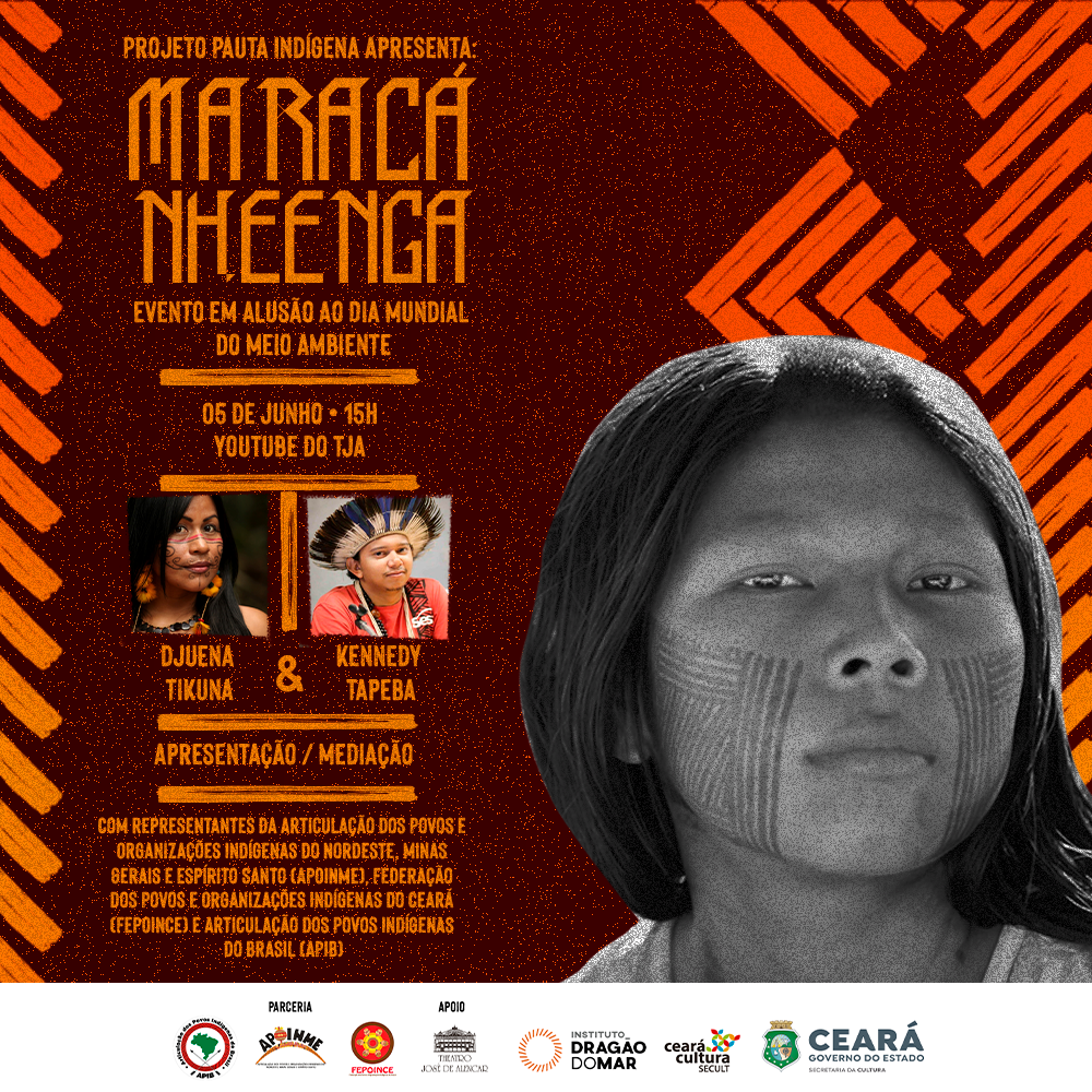 Maracá Nheenga: Projeto Pauta indígena realiza evento online em alusão ao Dia Mundial do Meio Ambiente