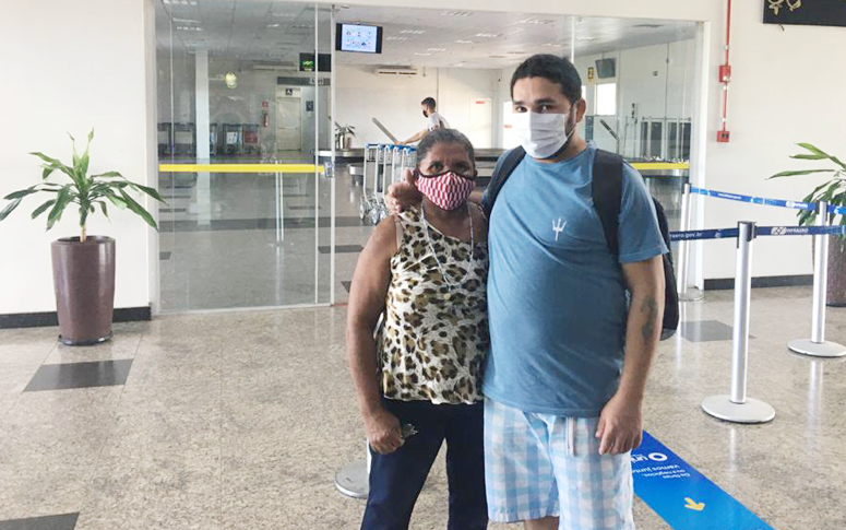 Mais um paciente de longa permanência do HSM retorna ao convívio familiar