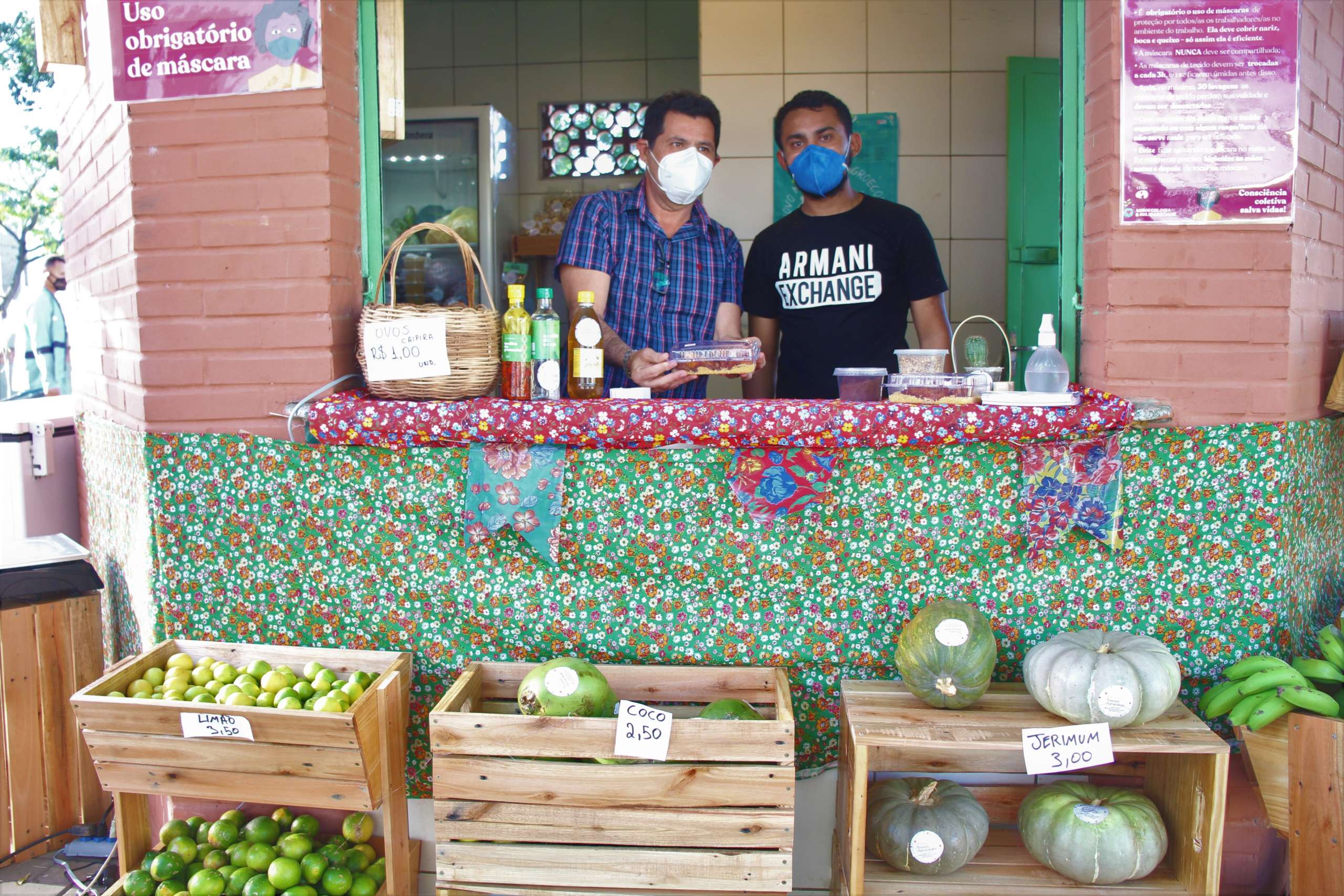 Quiosque Solidário realiza sonho antigo de agricultores familiares