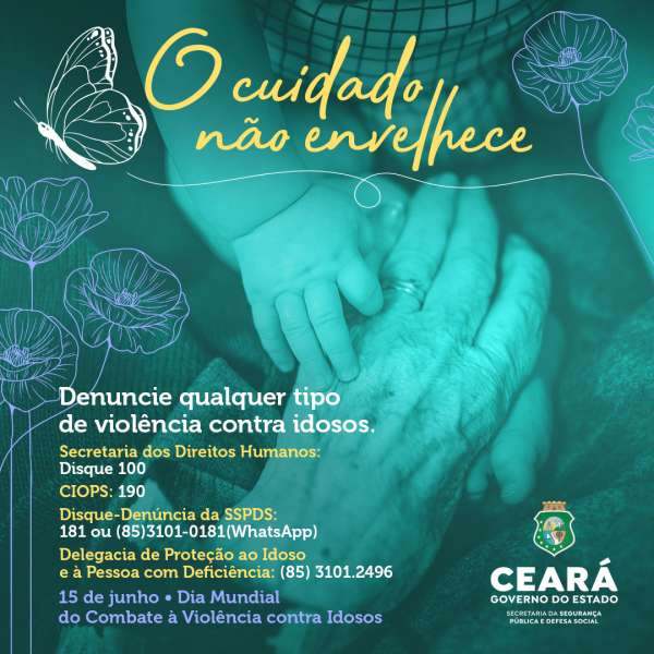 Dia mundial desperta para o combate da violência contra a pessoa idosa