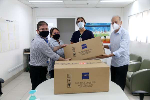 Secitece entrega ao HGF equipamento de ponta para exames de videolaringoscopia