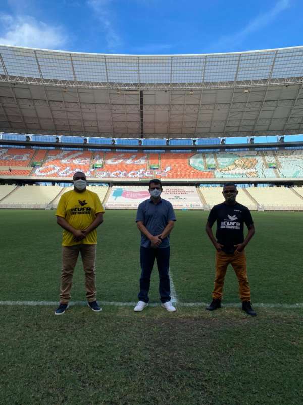 Arena Castelão será ponto de entrega da campanha Mães da Favela Futebol Clube, realizada pela Cufa