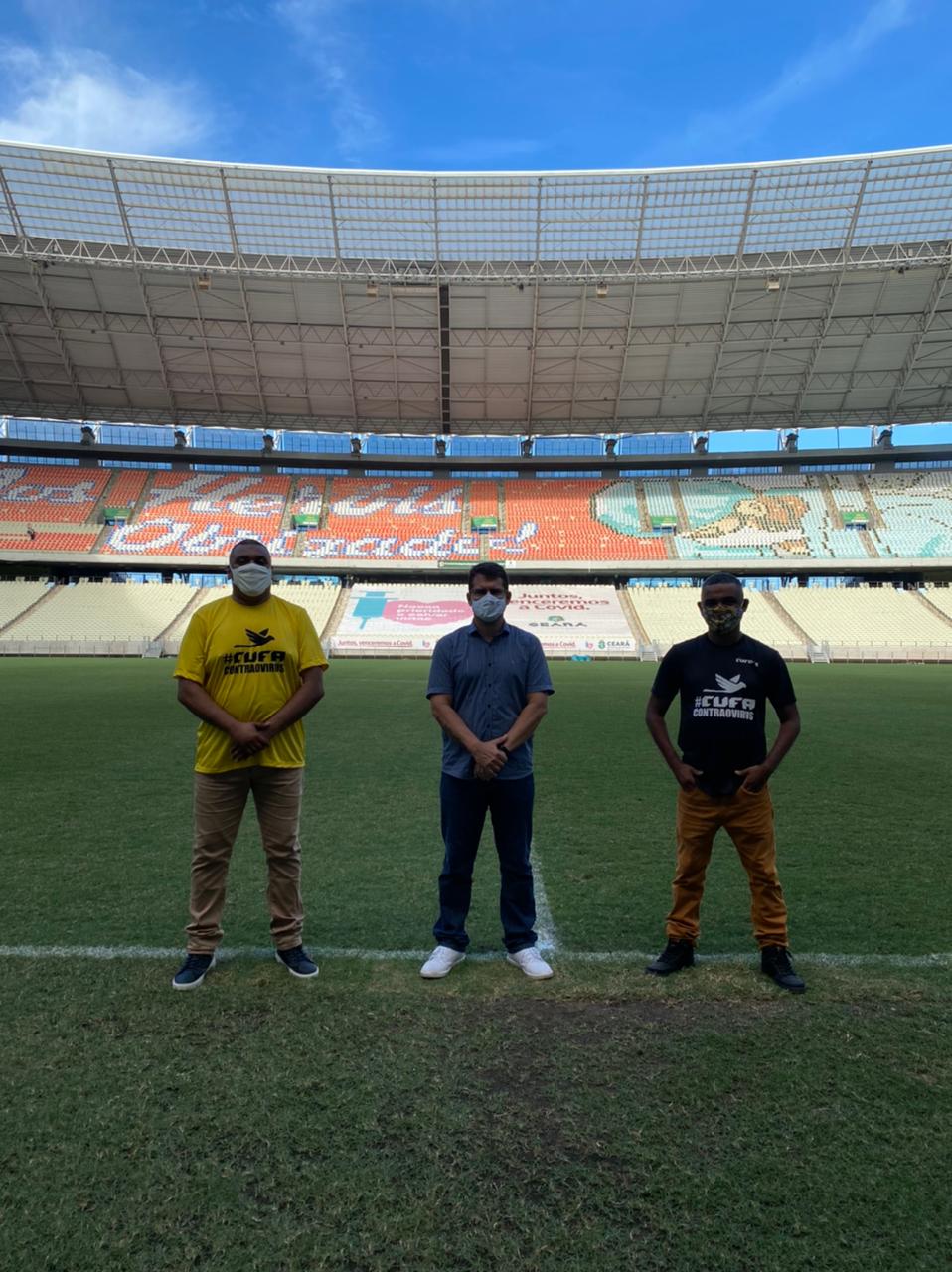 Arena Castelão será ponto de entrega da campanha Mães da Favela Futebol Clube, realizada pela Cufa