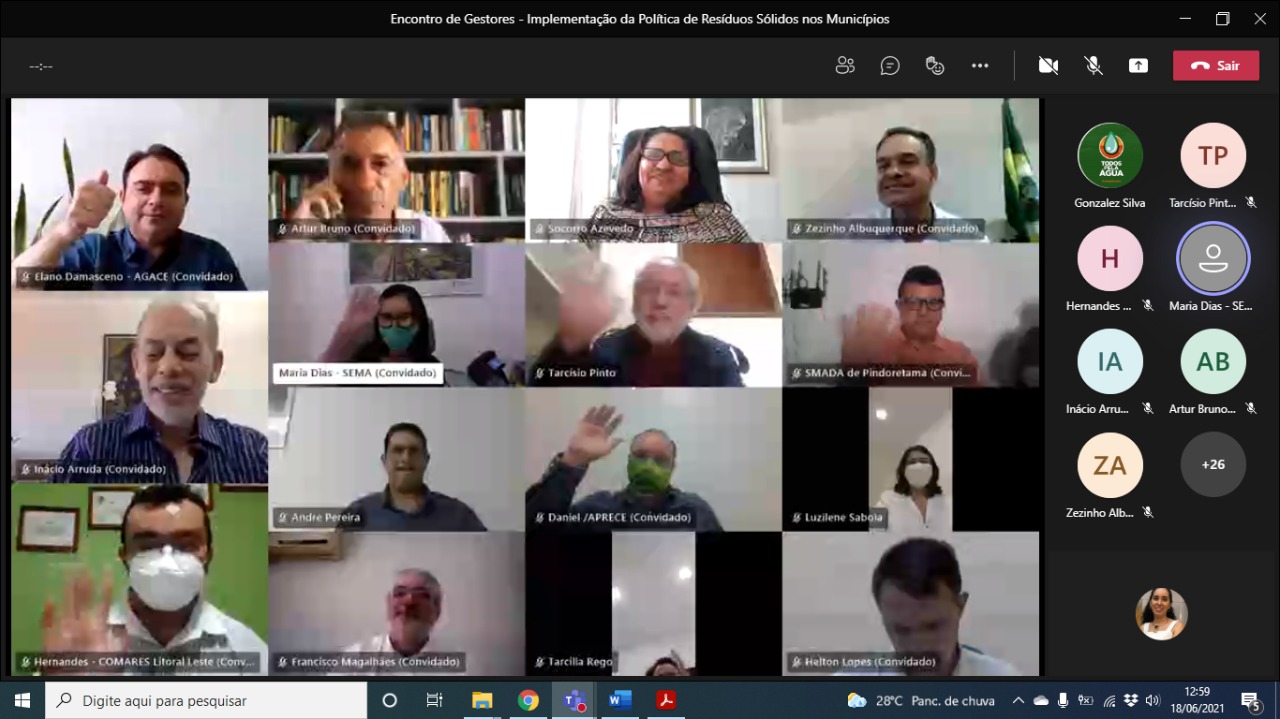 Encontro de Gestores debate implementação da política de resíduos sólidos nos municípios