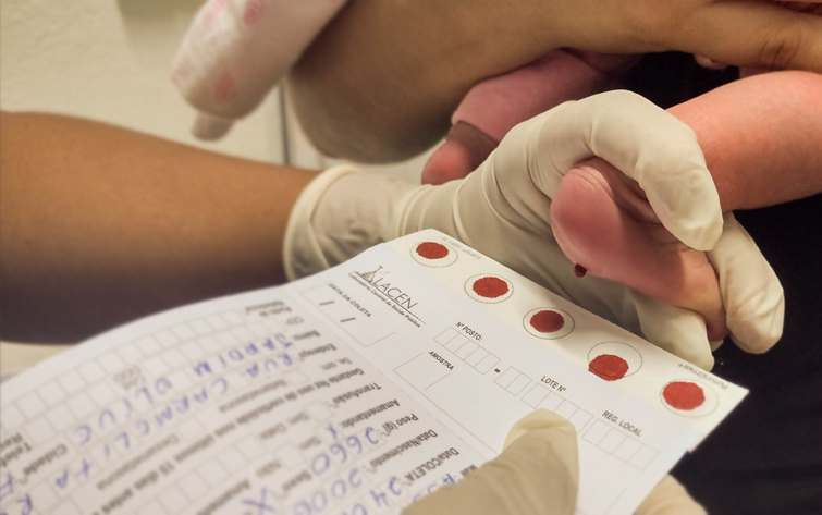 HGCC realiza teste do pezinho para bebês nascidos ou não na unidade