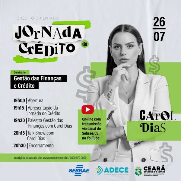 Seminário online marca lançamento do Projeto Crédito Orientado