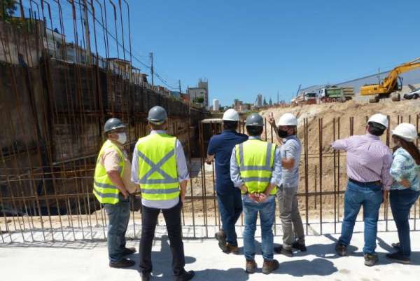 Secretário da Infraestrutura vistoria obras do novo Centro de Manutenção do VLT e acompanha avanço nos serviços da Linha Leste