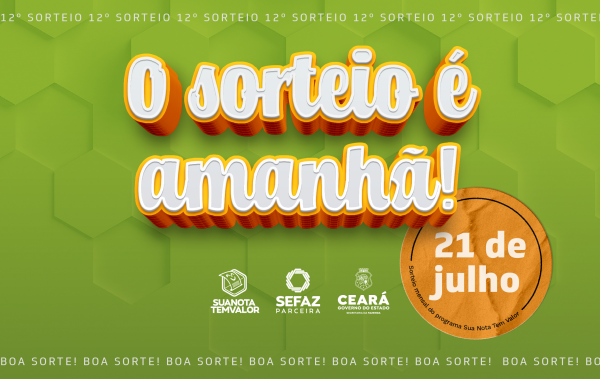 Sua Nota Tem Valor realiza 12º sorteio de R$ 475 mil em prêmios nesta quarta-feira (21)