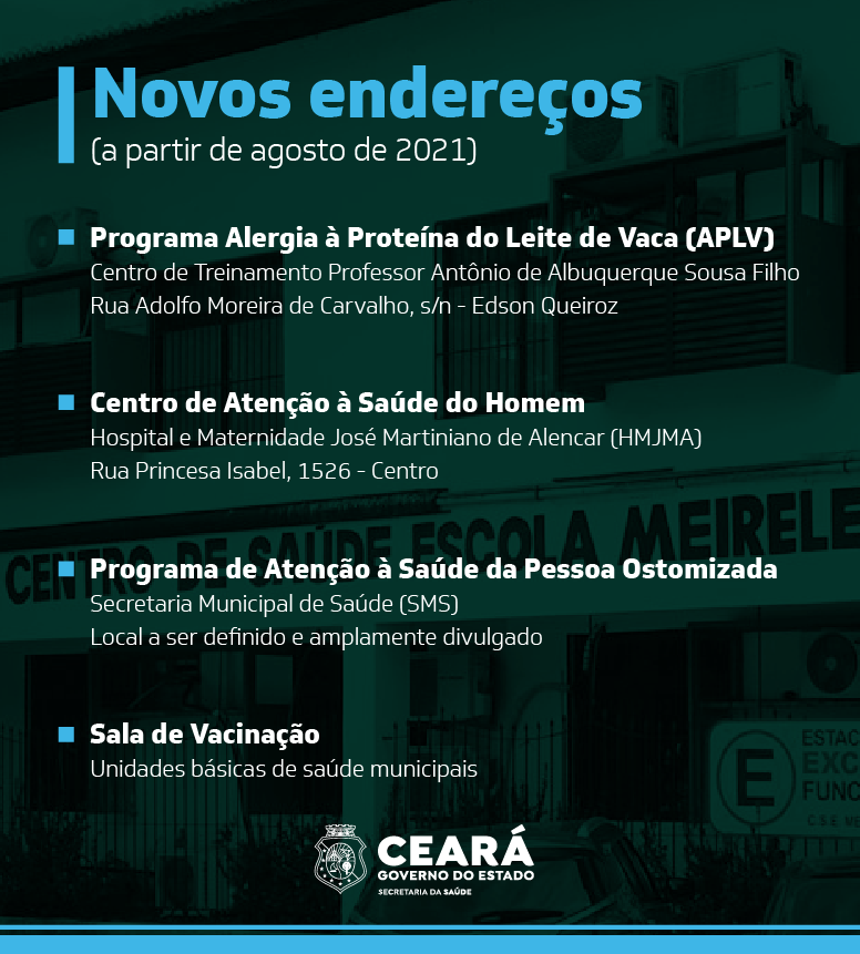 Centro de Saúde Meireles passará por reforma e terá novos locais para atendimento à população