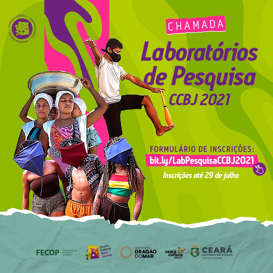 Chamada Pública dos Laboratórios de Pesquisa 2021 do CCBJ recebe inscrições até 29 de julho