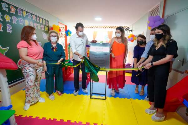 Governo do Ceará entrega brinquedocreche da Unidade de Acolhimento Tia Júlia Primeira Infância e anuncia pacote com 150 novos equipamentos
