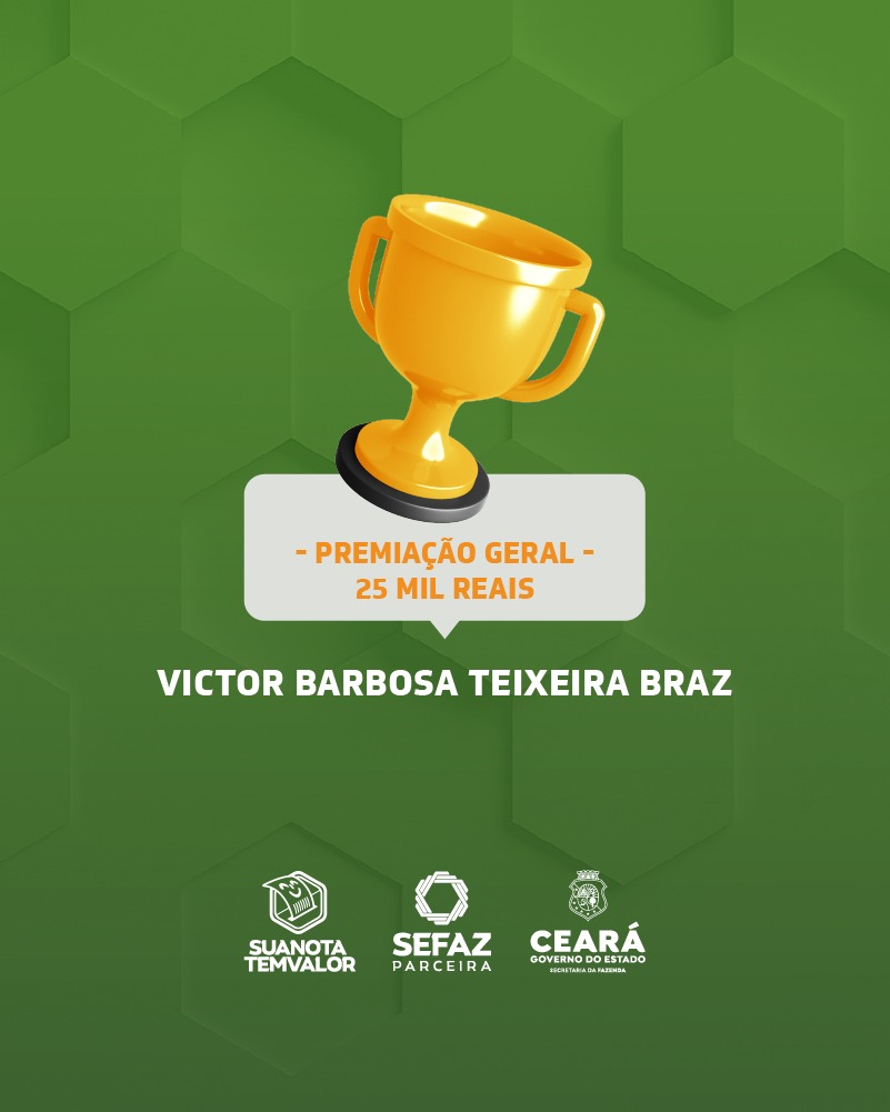 Sua Nota Tem Valor: conheça quem são os ganhadores do 13º sorteio