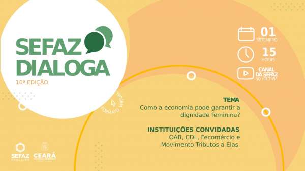 Sefaz Dialoga discute pobreza menstrual nesta quarta-feira (1º)