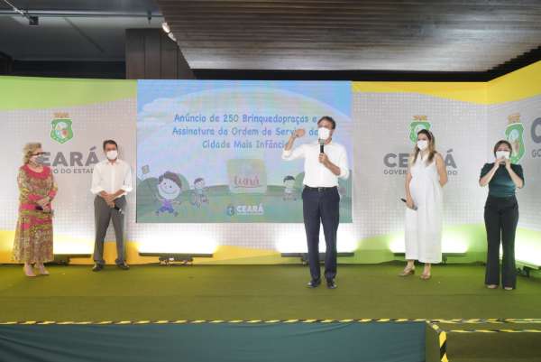Programa Mais infância Ceará completa seis anos com anúncio de 250 brinquedopraças e Cidade Mais Infância