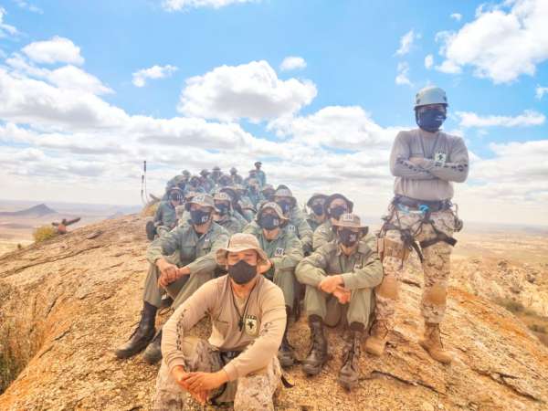 Curso de Operações Táticas Rurais passa por instruções de montanhismo