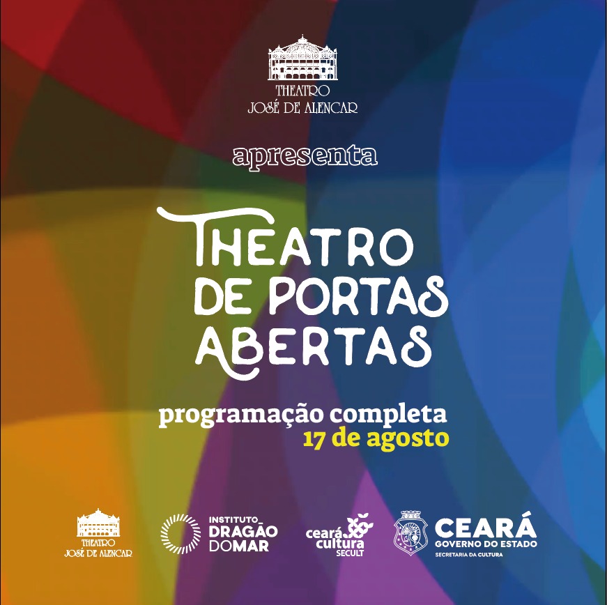 “Theatro de Portas Abertas”: Ações presenciais e no canal do YouTube marcam a edição de agosto