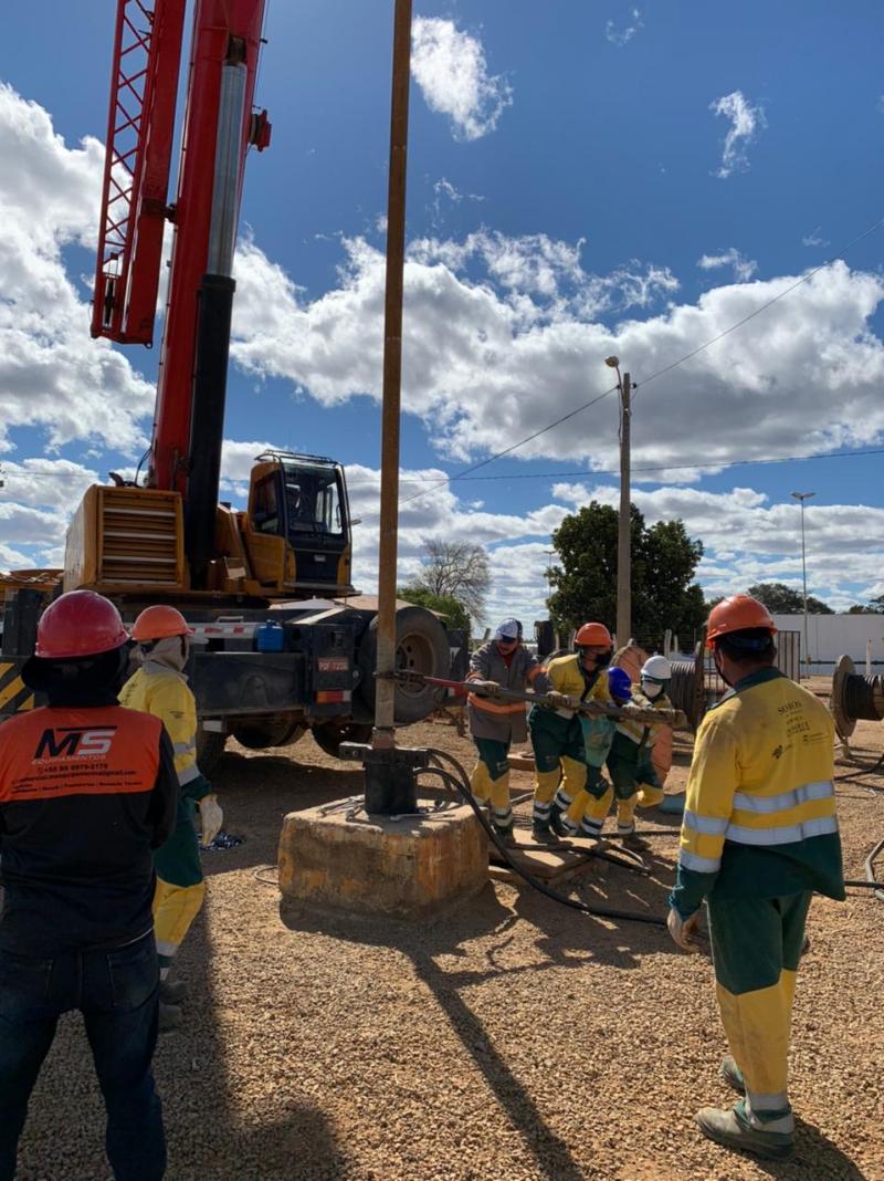 Cagece reativa poço mais profundo do Ceará e garante abastecimento em Campos Sales