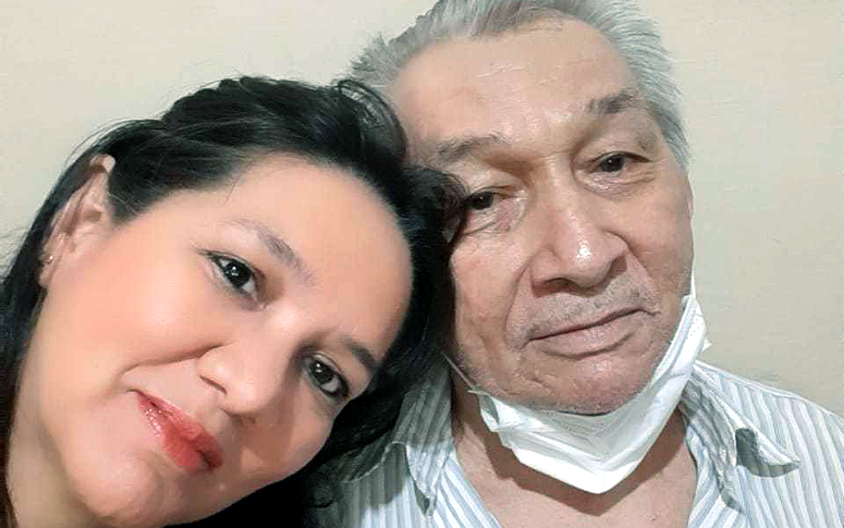 Pai se recupera da Covid-19 na mesma unidade em que filha trabalha: ‘Vou celebrar o Dia dos Pais com o meu em casa’