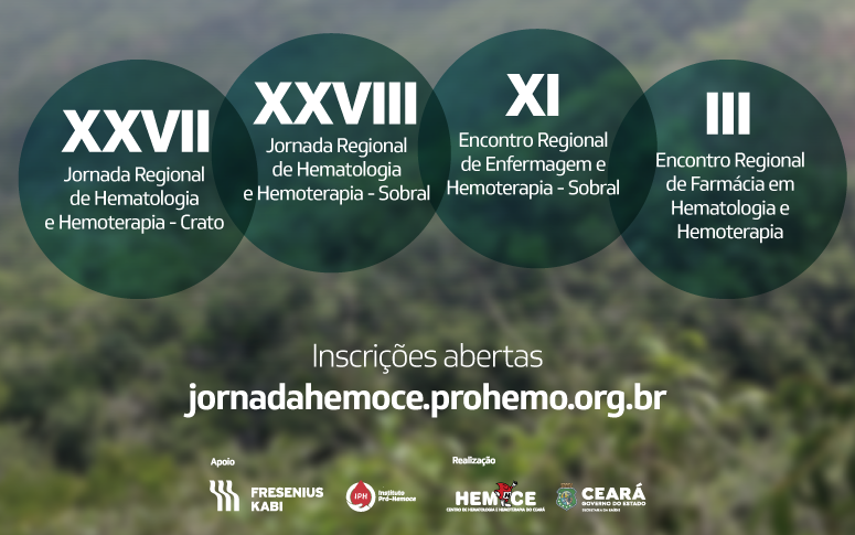 Avanços da hematologia e hemoterapia: Hemoce abre inscrições para evento científico unificado