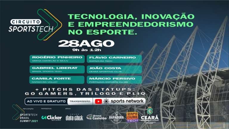 Arena Castelão recebe primeira parada do Circuito SportsTech