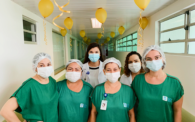 Agosto Dourado: HGWA estimula doação de leite humano e frascos para posto de coleta