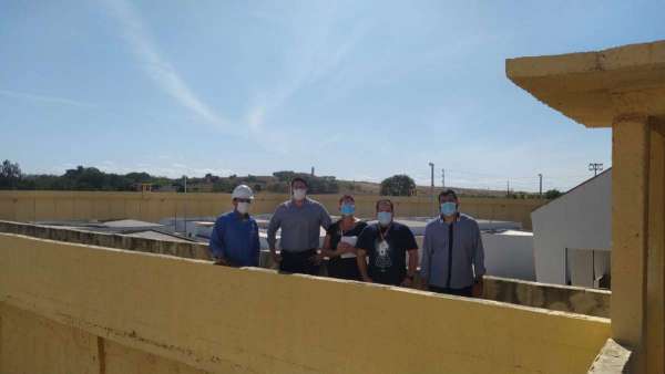 Obras avançam no Centro Socioeducativo Padre Cícero, em Juazeiro do Norte