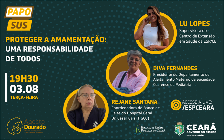 Papo SUS destaca o aleitamento materno e a assistência às mães no sistema público