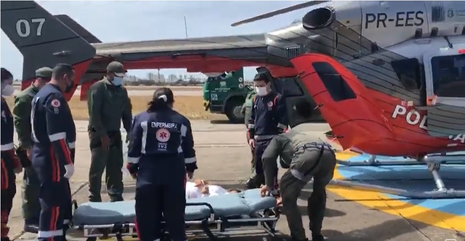 Ciopaer realiza transporte de gestante e gêmeos xifópagos de Juazeiro do Norte a Fortaleza