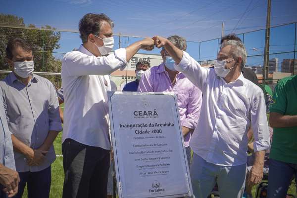Governo do Ceará e Prefeitura de Fortaleza inauguram a 87ª areninha na Capital