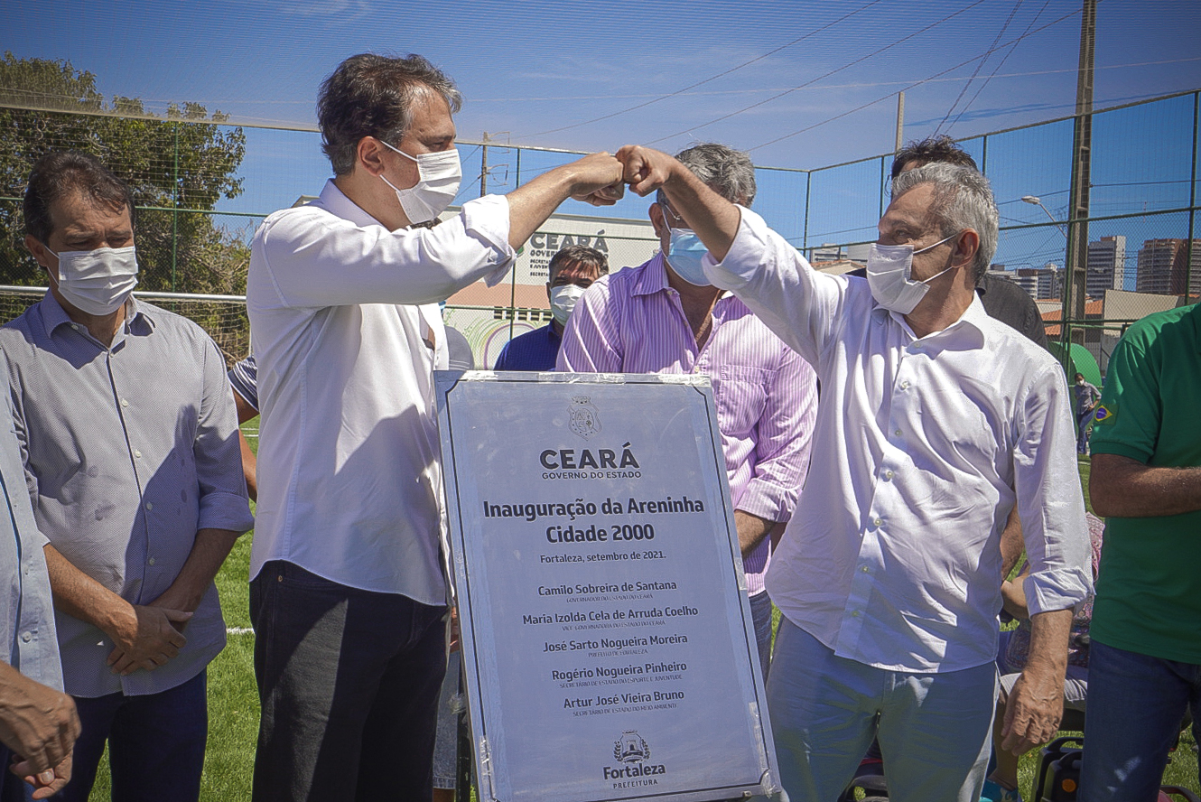 Governo do Ceará e Prefeitura de Fortaleza inauguram a 87ª areninha na Capital