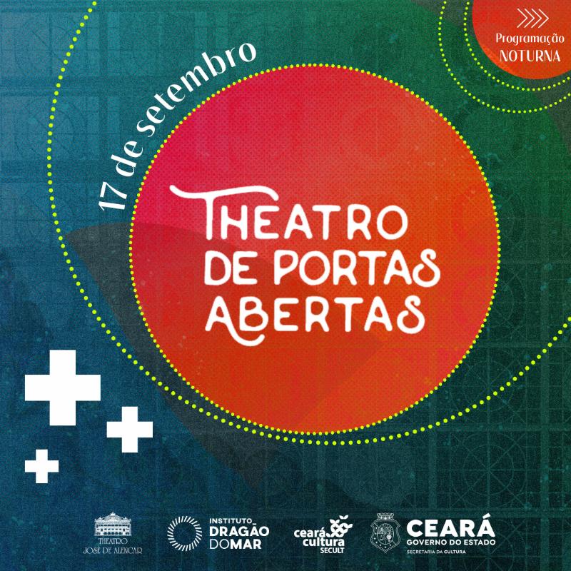 Theatro de Portas Abertas: edição de setembro oferece atividades presenciais e virtuais pelas redes sociais do TJA