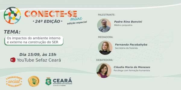 Programa Conecte-se Online aborda autocuidado e valorização da vida nesta quarta-feira (15)