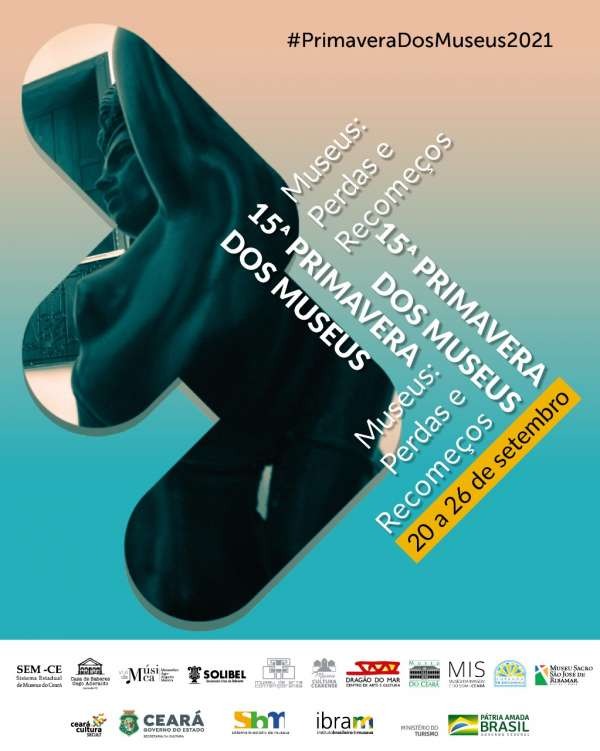 Primavera dos Museus 2021: equipamentos da Secult realizam programação especial de 20 a 27 de setembro