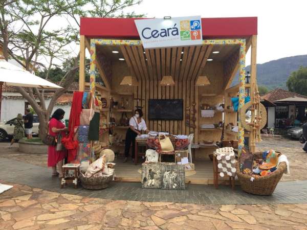 Artesanato e Gastronomia cearenses se destacam em tradicional evento em Tiradentes (MG)