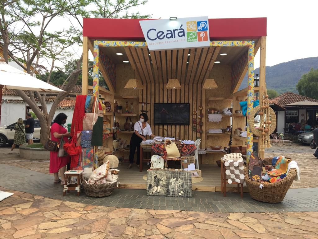 Artesanato e Gastronomia cearenses se destacam em tradicional evento em Tiradentes (MG)