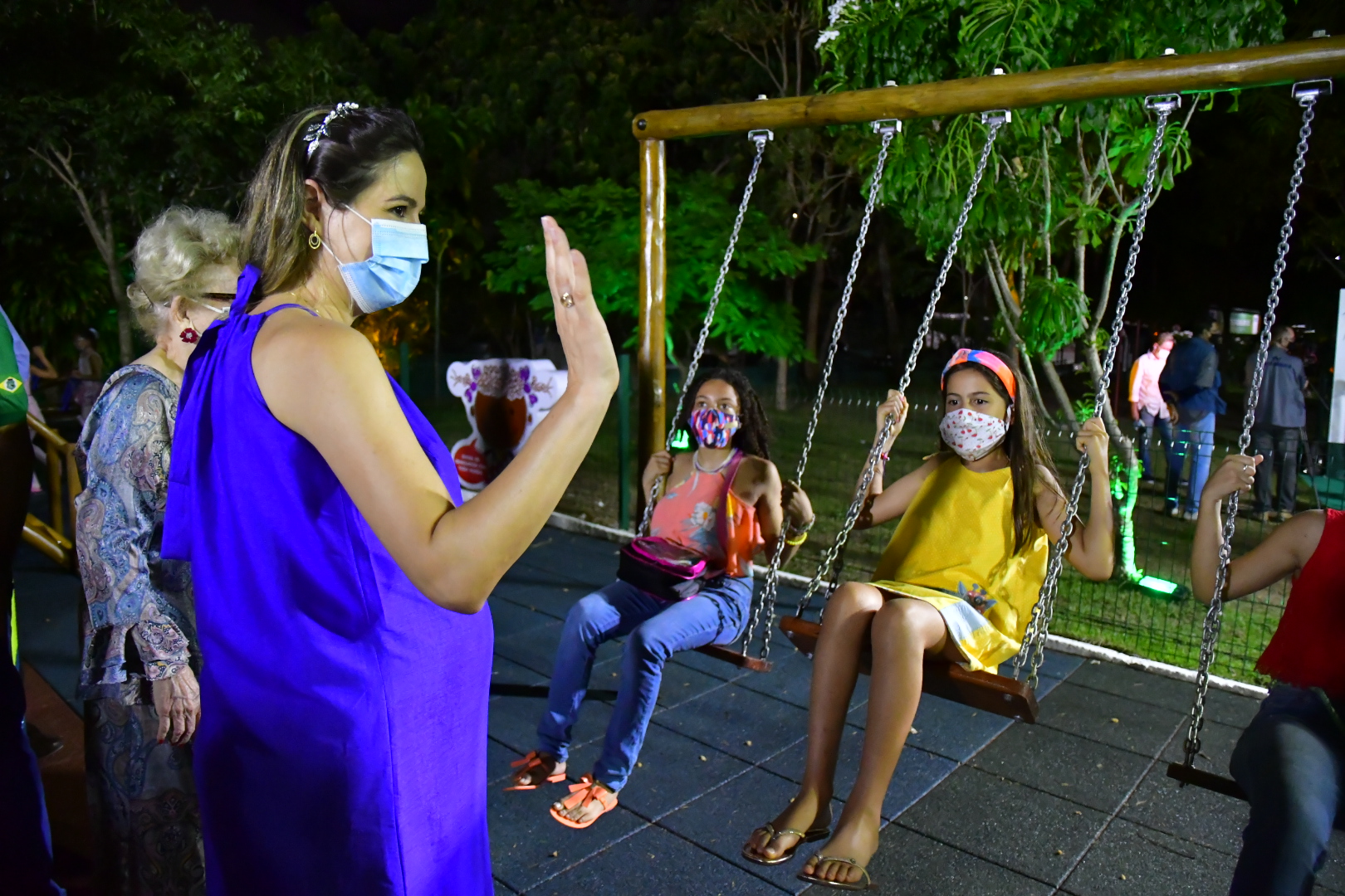 Parque do Cocó – Área Adahil Barreto ganha mais um atrativo com entrega de brinquedopraça