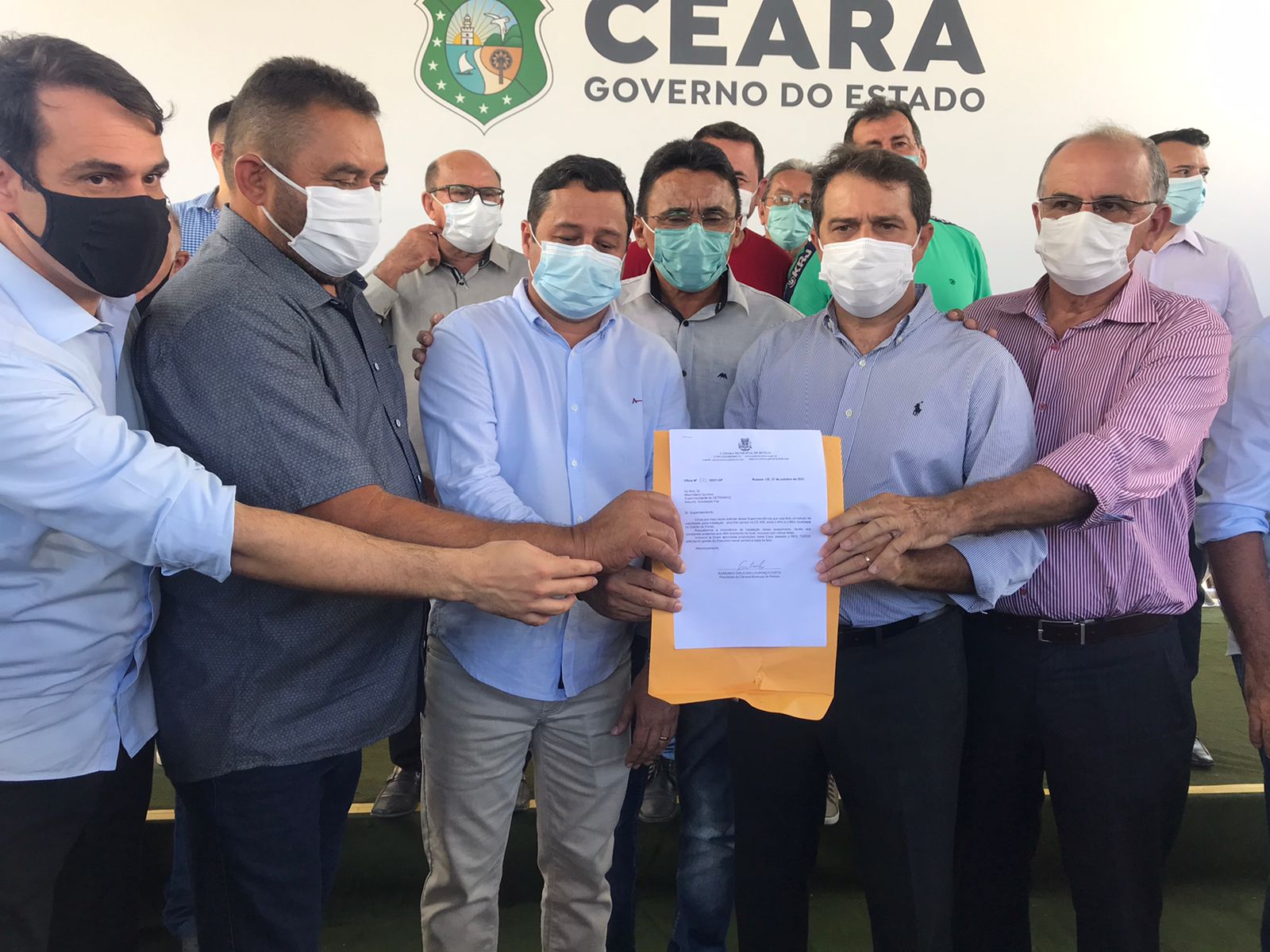 Russas e Choró recebem investimentos em segurança viária através do Programa Sinalize