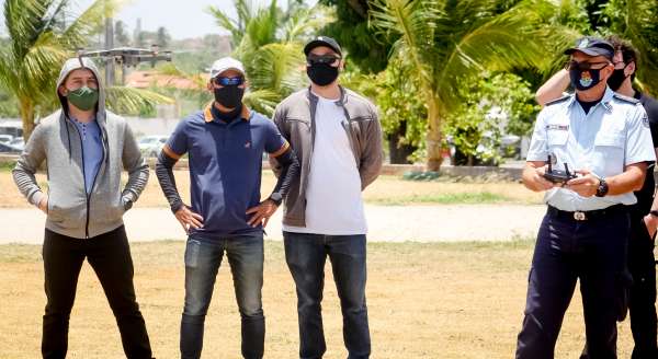 Profissionais de Segurança Pública participam de Curso de Operador de Drone na Aesp