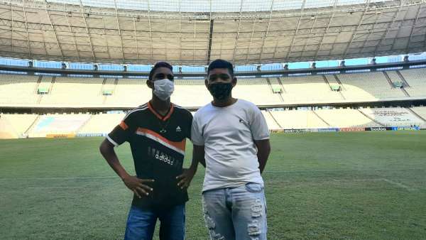 Arena Castelão recebe crianças do projeto Rio Maranguapinho