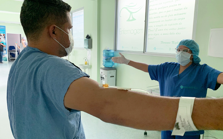 Serviço de Fisioterapia do HMJMA proporciona cuidado a pacientes há mais de 45 anos