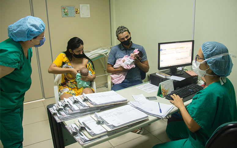 Método Canguru: cuidado integrado favorece recuperação de bebês prematuros no HGCC