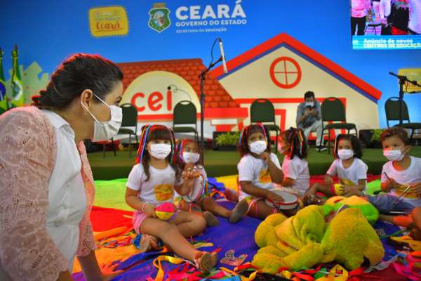 Com mais 80 CEIs, Governo do Ceará vai universalizar atendimento à educação infantil