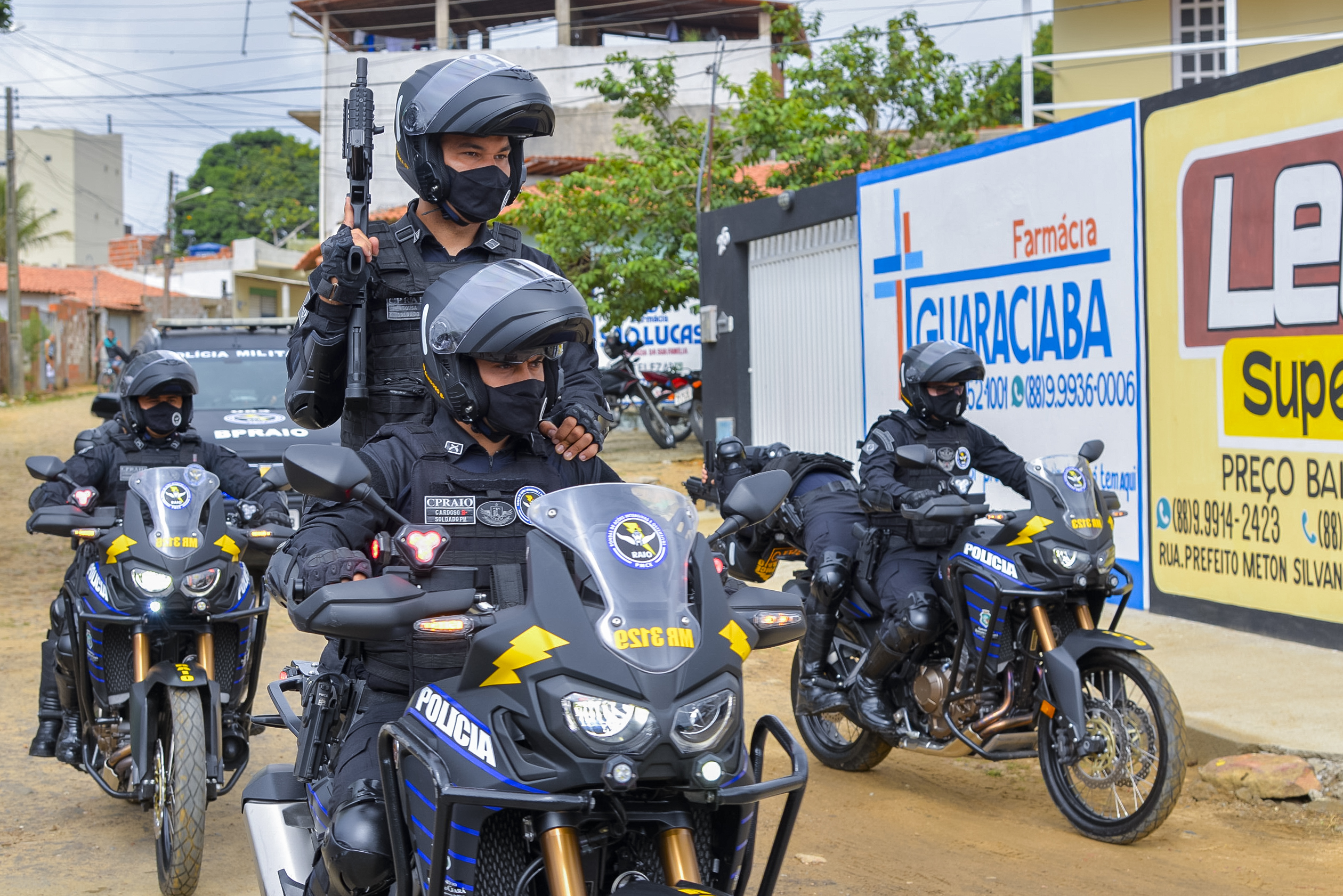 Inauguradas em Guaraciaba do Norte a 50ª central de videomonitoramento e 51ª base do CPRaio