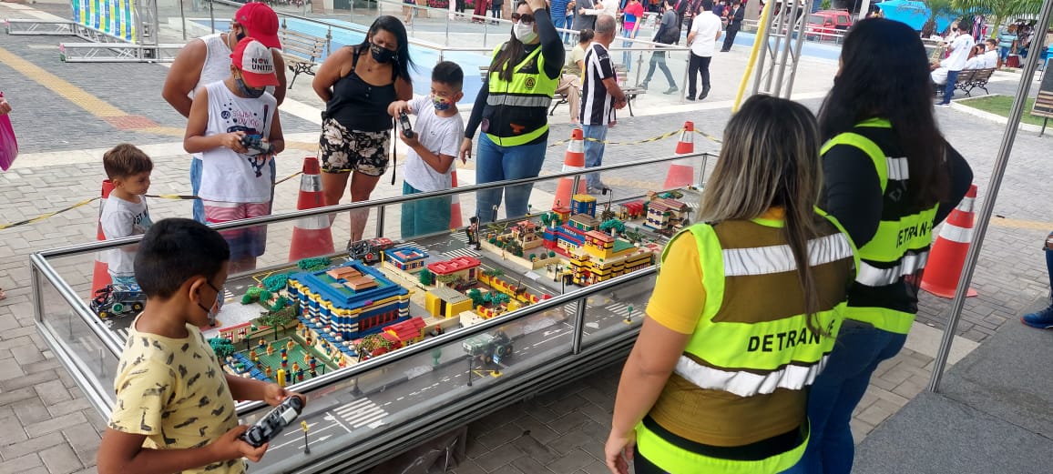 Detran-CE oferece atividades ao público infantil no município de São Benedito
