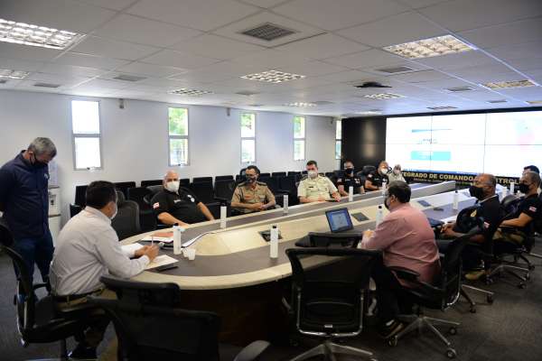 SSPDS-CE recebe visita técnica de comitiva da SSP-BA