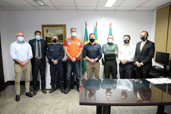 SSPDS, SAP e Sesec realizam reunião para o desenvolvimento de estratégias de segurança para a Capital