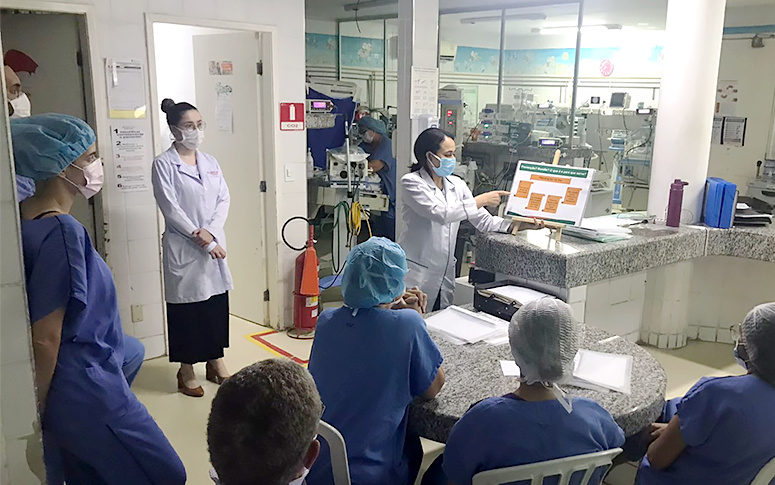 CCIH do Hias promove treinamento com foco na melhoria contínua dos índices de infecções relacionadas à assistência à saúde