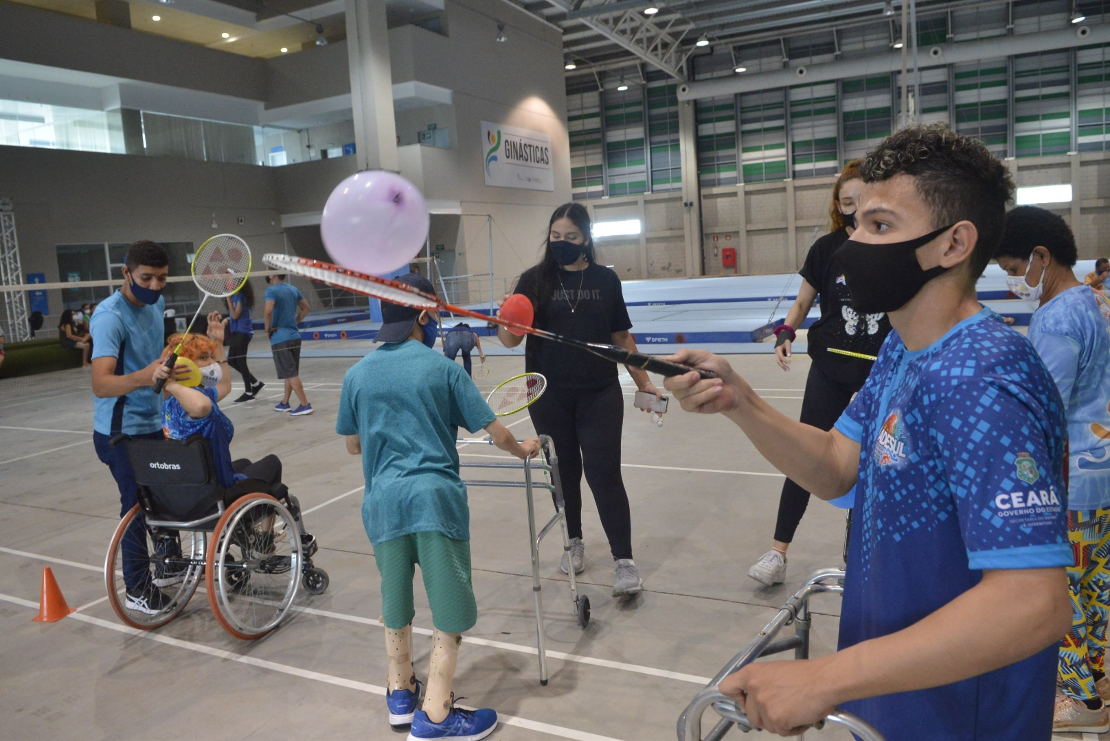 Sejuv divulga fotos do Festival Paralímpico 2021